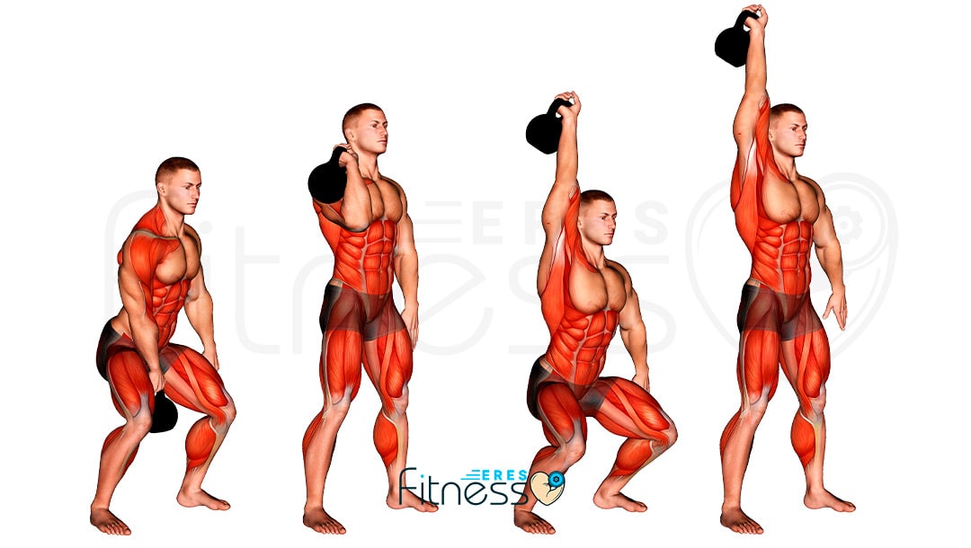 Clean con Kettlebell: Un ejercicio muy completo Clean con Kettlebell: Un ejercicio muy completo