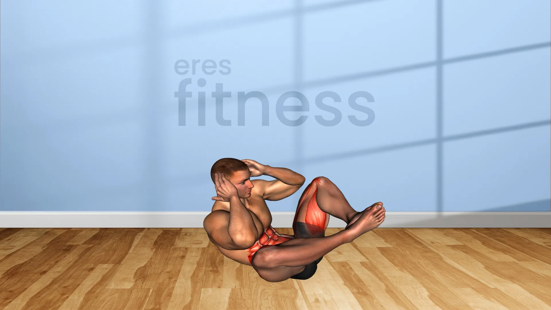 Ejercicio para abdominales: Crunch de rana Ejercicio para abdominales: Crunch de rana